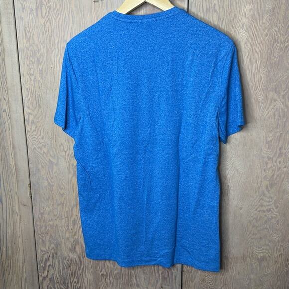 NWT Michael Kors Mens Blue Logo Short Sleeved T-Shirt Size Small - Picture 2 of 5